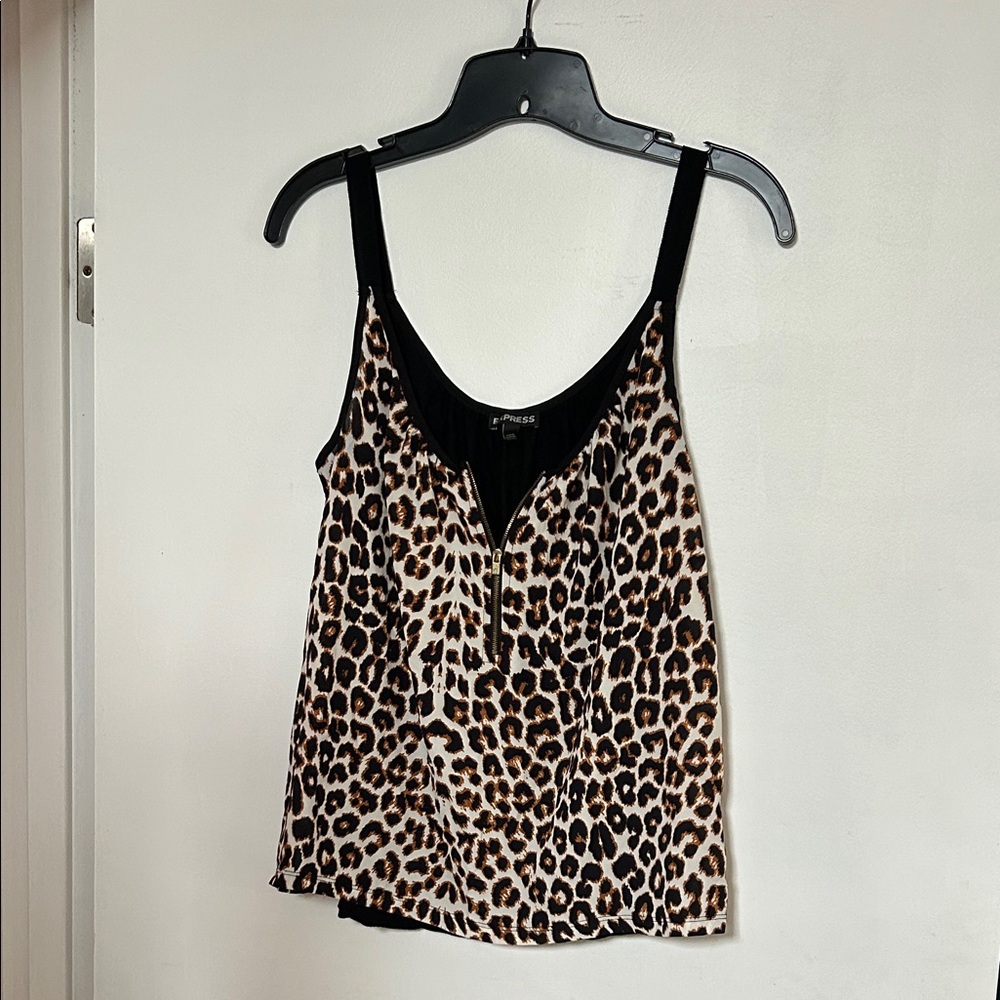 Express Leopard Print Women's Top